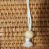 Túi xách mây đan tay Petal Woven nhẹ nhàng như cánh hoa rơi, túi xách tay thủ công công sở phụ kiện thời trang bền vững đồ lưu niệm Việt Nam