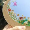Hand-painted art mirror with custom name your own magic, art mirror premium wooden frame personalized gift Vietnamese souvenirs as birthday gift