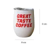 Cốc uống giữ nhiệt Great Taste vị ngon giữ trọn nơi đây, cốc cà phê thép không gỉ thiết kế hiện đại quà tặng đồng nghiệp doanh nghiệp