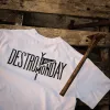 The "Destroy Monday" cotton T-shirt combines creativity and comfort, making it perfect for bold spirits, travel groups, birthdays, or as a unique Vietnamese souvenir.