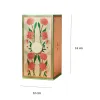 Garden Memories Mid-Autumn gift box love in warm moon festival, 4 premium moon cake gift set exclusive design box as Mid-Autumn gift for partners"