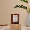 "My Garden" scented candle gift set in elegant packaging, inspired by a serene summer garden, featuring a relaxing natural fragrance – perfect unique birthday gift and Vietnamese souvenir