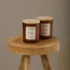 Velvet Twilight scented candle gift set with black pepper and amber fragrance, handcrafted with premium essential oils, perfect as a unique birthday gift