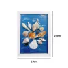 Khung tranh nghệ thuật từ vỏ ốc biển, tái hiện không gian biển khơi sinh động - món quà tân gia độc đáo, quà lưu niệm đậm chất Việt Nam.