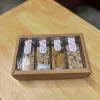 Set quà 4 hũ thảo mộc gừng nghệ đóng gói trải nghiệm ngon lành, quà tặng đặc sản Việt Nam thực phẩm tốt cho sức khỏe quà biếu tặng sức khỏe