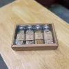Set quà 4 hũ thảo mộc gừng nghệ đóng gói trải nghiệm ngon lành, quà tặng đặc sản Việt Nam thực phẩm tốt cho sức khỏe quà biếu tặng sức khỏe
