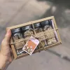 Set quà 4 hũ thảo mộc gừng nghệ đóng gói trải nghiệm ngon lành, quà tặng đặc sản Việt Nam thực phẩm tốt cho sức khỏe quà biếu tặng sức khỏe