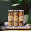 Set quà 3 hũ trà gừng, trần bì và nghệ thẻ từ những mảnh đất quê hương, đóng gói trong hộp quà giấy vintage, quà đặc sản Việt Nam tinh tế, thích hợp tặng khách nước ngoài