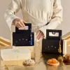 Moonrise Song Mid-Autumn gift box symphony of reunion, two moon cake gift set exclusive design corporate gift with logo card as moon festival gift