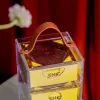 Hộp quà Trung Thu socola thiết kế hộp trong suốt độc đáo, hộp bánh Trung Thu 4 bánh vỏ socola quà biếu Trung Thu tặng doanh nghiệp theo yêu cầu