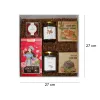 Around Vietnam Gift Box with tea, coffee, and Vietnamese snacks, a refined corporate gift, premium souvenir, and gourmet treat