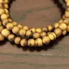 Vòng tay trầm hương 108 hạt 6 li, bảo hộ bình an, chuỗi mala thiền định, quà lưu niệm Việt Nam, quà cho bố mẹ.