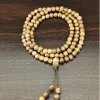 Vòng tay trầm hương 108 hạt 6 li, bảo hộ bình an, chuỗi mala thiền định, quà lưu niệm Việt Nam, quà cho bố mẹ.