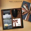 The "A Bold Style" gift box brings a bold touch to life with a ceramic cup, coffee, chocolate, and card holder – a premium Vietnamese corporate gift set.