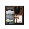The "A Bold Style" gift box brings a bold touch to life with a ceramic cup, coffee, chocolate, and card holder – a premium Vietnamese corporate gift set.