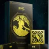 Hộp quà Trung Thu Cung Trăng Nâu, 3 bánh Trung Thu socola, 12 thanh socola & truyện cổ tích, quà biếu doanh nghiệp độc đáo.