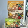 Hộp 8 Bánh Quy Nón Lá mang đậm nét đẹp Việt Nam, bánh quy cao cấp, đặc sản độc đáo, món quà lưu niệm sáng tạo và quà ăn vặt ý nghĩa cho đồng nghiệp.