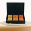 "Color Voyage" Mid-Autumn gift box reflects refined Oriental hues with 6 mooncakes and pia cakes, delivering innovative flavors in an elegant premium set for corporate gifting.