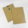 Set 10 bao thư giấy kraft A4 mang nét cổ điển tinh tế cho văn phòng, thiết kế nút cột sang trọng và hỗ trợ in theo yêu cầu cho doanh nghiệp.