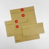 A combo of 30 premium kraft paper envelopes in A4, A5 and A6 sizes, 10 pieces each, ideal for businesses needing custom printing and high-quality stationery.