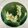 The handmade lotus leaf conical hat painted with flowers showcases Vietnam’s gentle charm and makes a meaningful souvenir gift.