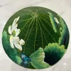 The handmade lotus leaf conical hat painted with flowers showcases Vietnam’s gentle charm and makes a meaningful souvenir gift.
