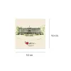 Vietnam ceramic coaster set of 4, fast-absorbing and perfect as a charming home accent or Vietnamese souvenir gift.