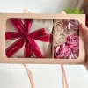 The “Floral Tote” gift set features a custom-designed tote bag and elegant gift box, making a perfect Women’s Day or girlfriend present.The “Floral Tote” gift set features a custom-designed tote bag and elegant gift box, making a perfect Women’s Day or girlfriend present.