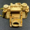 DIY Wooden Camera Model Keychain KC.ZI.SPIKT533.16, Compact & Intricate, Handmade Vietnamese Souvenir, Wooden Model, Handmade Gift For Friends