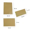 A combo of 30 premium kraft paper envelopes in A4, A5 and A6 sizes, 10 pieces each, ideal for businesses needing custom printing and high-quality stationery.