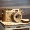Mô Hình Lắp Ráp Máy Ảnh Gỗ Leica M6 Tỉ Lệ Thật, Tinh Vi Từng Chi Tiết, Mô Hình Thủ Công Độc Đáo, Quà Lưu Niệm Việt Nam Độc Đáo, Quà Cho Nhiếp Ảnh Gia