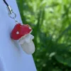 A cute polymer clay keychain featuring plants and animals, handmade with care and perfect as a unique Vietnam souvenir gift.