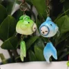 A cute polymer clay keychain featuring plants and animals, handmade with care and perfect as a unique Vietnam souvenir gift.