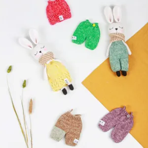 lily rabbit, cute bunny, adorable stuffed animal, handmade crochet doll, exquisite handmade gift for kids