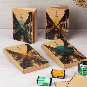 sổ tay hào sĩ phường, chất liệu giấy kraft dày dặn, thiết kế nhỏ gọn, dễ dàng mang theo, thiết kế đẹp mắt