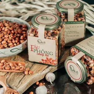 đậu phộng cháy tỏi, món ăn vặt giòn ngon, đậu phộng rang tỏi ớt, mồi nhắm bia, món ăn cùng bạn bè, đậu phộng rang thủ công