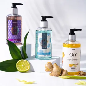 dầu gội om fountain với thành phần tự nhiên, nuôi dưỡng từ gốc đến ngọn, ngừa rụng tóc, hương thơm thoang thoảng, việt nam, om fountain, chus