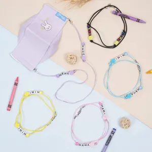 colorful mask strap, handmade face mask straps, youthful style, unique fashion accessories, dynamic style
