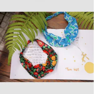 băng-đô cotton, phụ kiện đáng yêu cho mái tóc, băng-đô handmade, họa tiết rực rỡ, phong cách trẻ trung, năng động