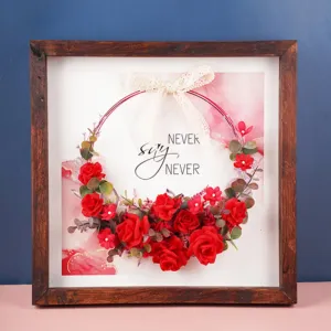 flower painting, using high-quality art paper, handcrafted paper flower patterns, delicate handcrafted techniques, suitable for all spaces