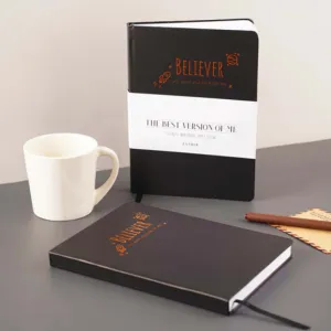 believer notebook, minimalist and elegant design, high-quality paper and cover material, portable, excellent ink absorption