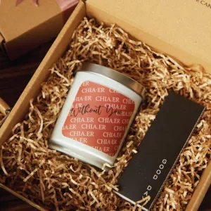 nến thơm “falling in love”, hũ thủy tinh 175gr, sáp đậu nành, chia kandles, chus