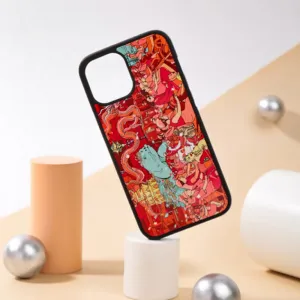 “hà nội không vội được đâu" phone case (hanoi no hurry to be anywhere), symbolizing the distinctive culture and art of hanoi