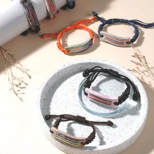 vòng tay gốm sứ mặt sọc bản to, unisex cá tính, điểm nhấn trang phục, đa dạng màu sắc, phụ kiện trang sức, handmade, i love handmade, chus