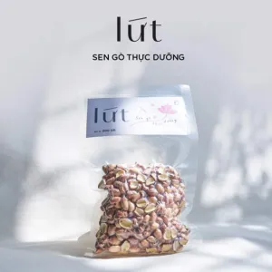 “lứt" macrobiotic lotus seeds, phu yen specialties, dried split lotus seeds, healthy snacks, dietetic seeds, pure lotus seeds