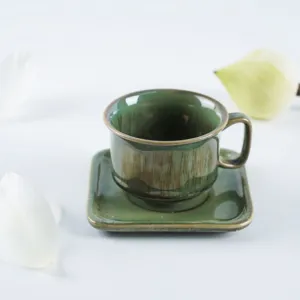 cốc cà phê chân cao, bst crystal green, gốm đông gia, chus