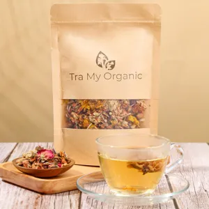 trà thảo dược, trà my organic, chus
