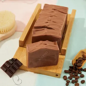cocoa - coffee handmade soap, softens and smoothens skin, completely natural ingredients, non-irritating, handcrafted product