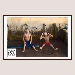 “kids ayun pa” photograph, ayun pa children playing joyfully in the cool water, rustic beauty, simplicity, the beauty of everyday life
