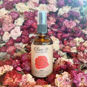 rose toner, soothes facial skin, anti-inflammatory toner, ph balancing, minimizes pores, deep facial cleansing